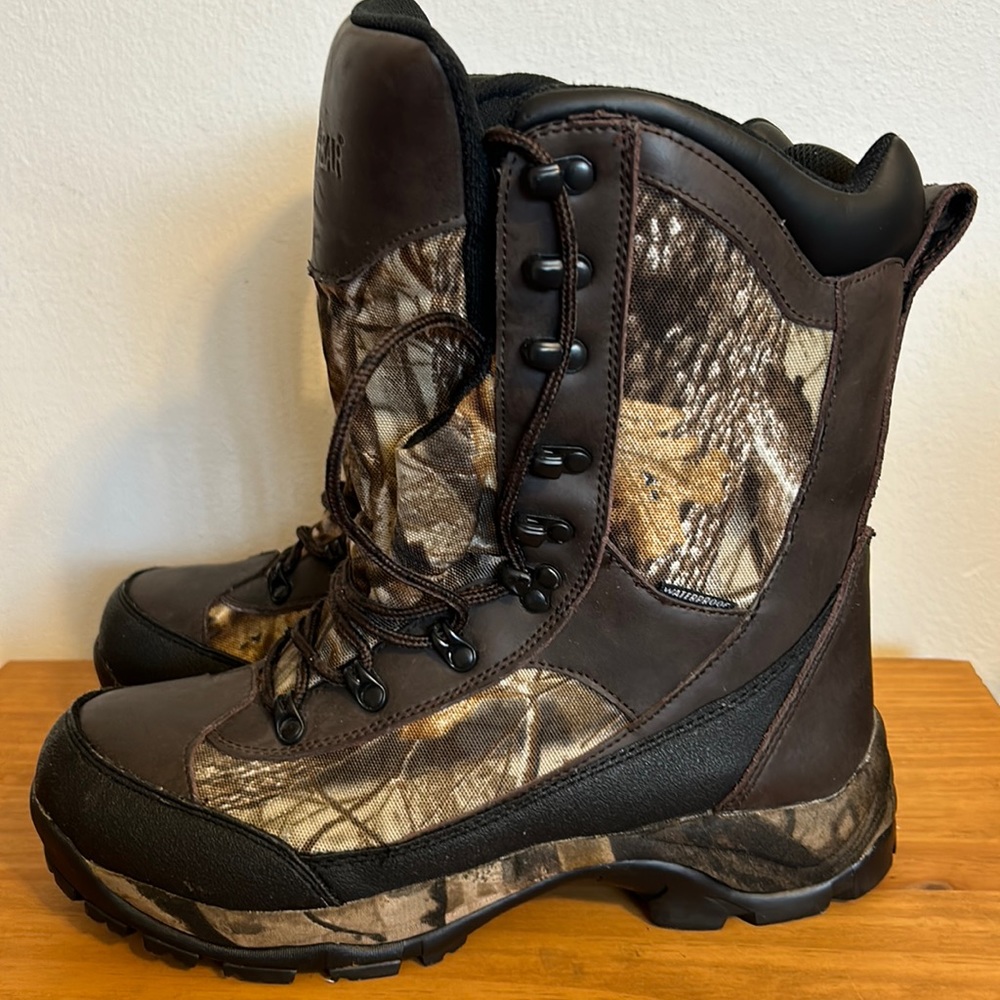 ReelTree - Upper Leather Camo Waterproof Boots
